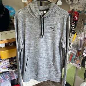 Puma Heather Gray Hoodie